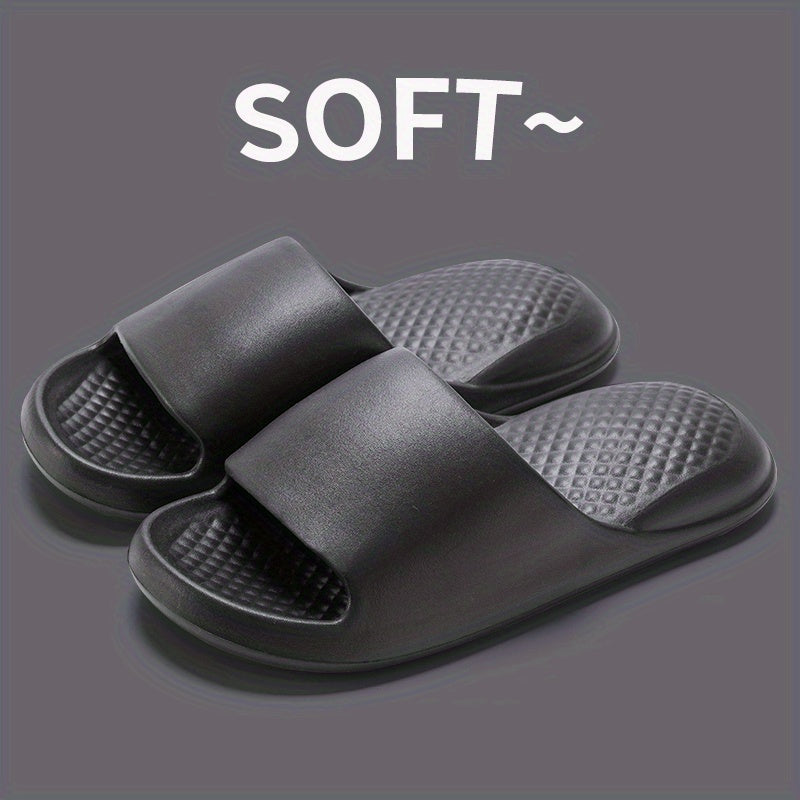 Uniseks EVA shippalari och oyoqli slip-on ichki tekis sandalki yozgi vannaxonasi poyabzali