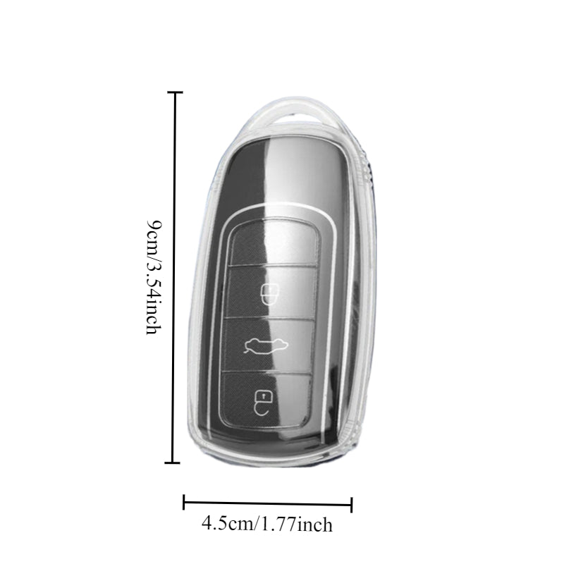 Universal Transparent TPU Key Cover for Remote Control Protection