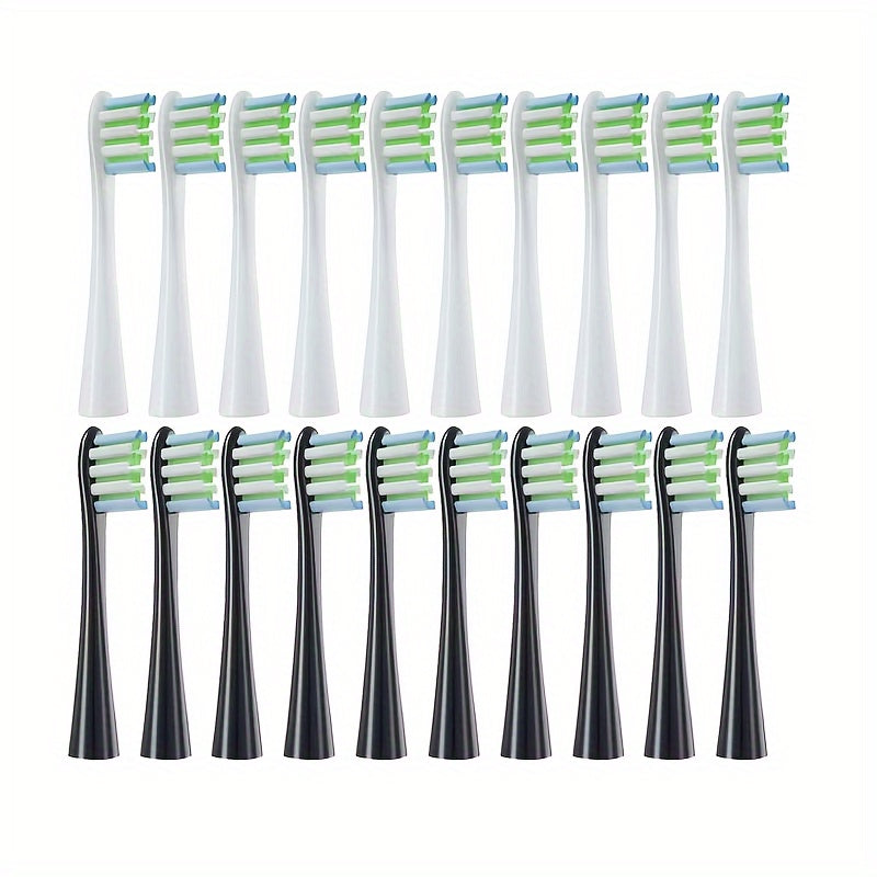 Replaceable Electric Toothbrush Brush Heads for Sonic Toothbrushes Vacuum Packaged
