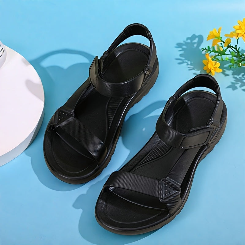 Women's EVA Slide Sandals with Adjustable Ankle Strap Open Toe Multiple Colors