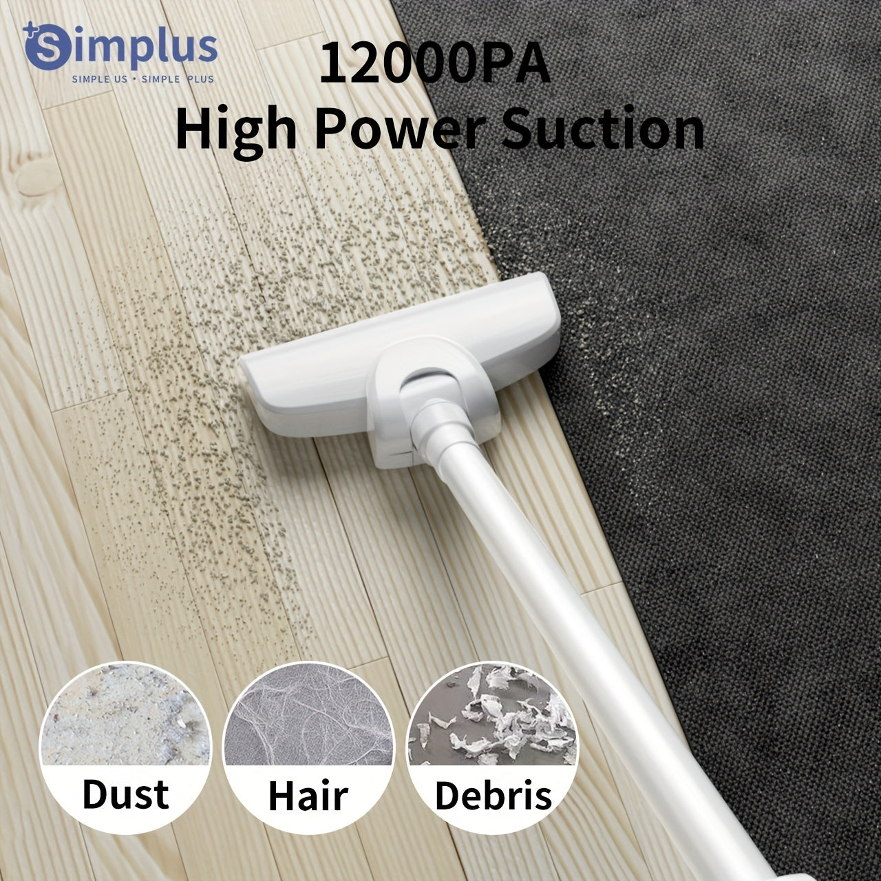 Пылесос Simplus Simple 400W с сетевым шнуром 4 м