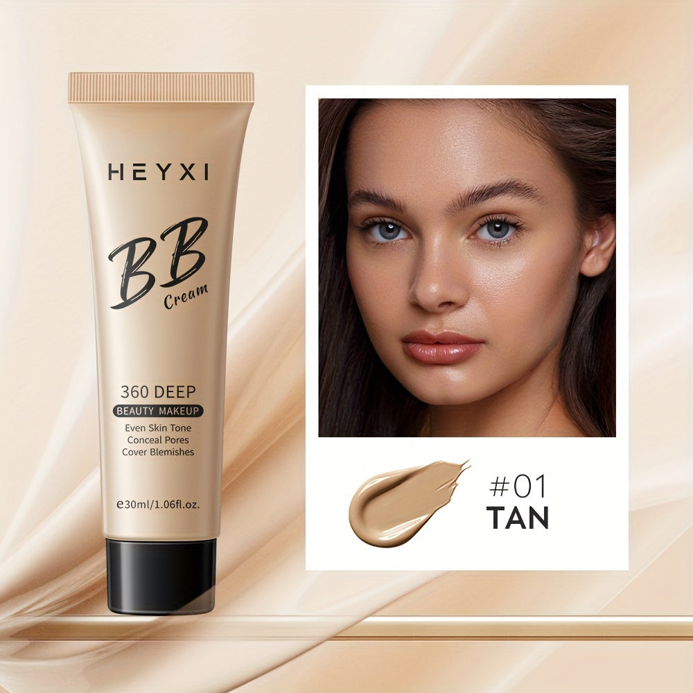 Women Hydrating BB Cream Foundation Full Coverage Moisturizer 30ml