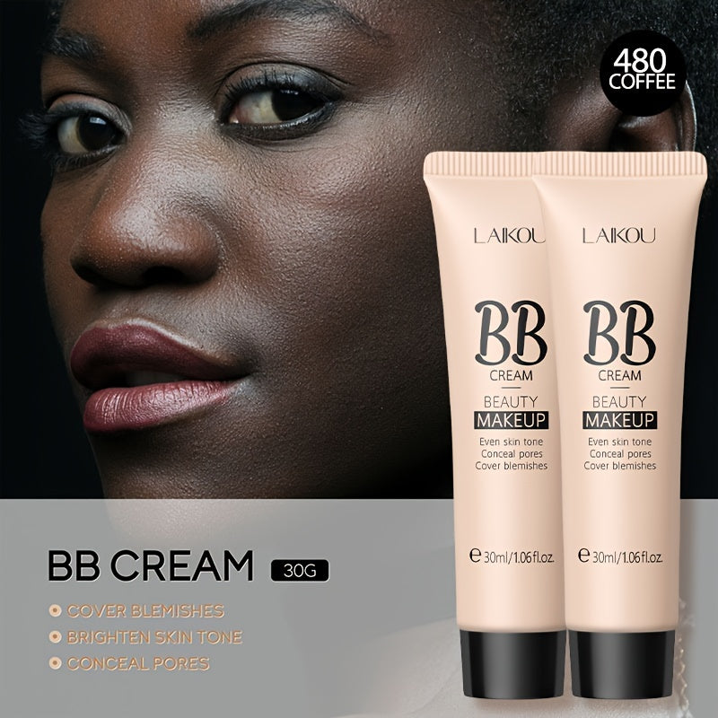 Women Men Waterproof Long Wear BB Cream Concealer Foundation 30ml