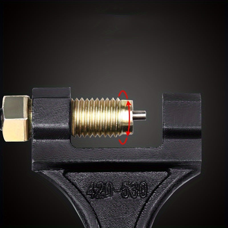 Motorcycle Chain Link Remover Iron Construction Fits 420-530 Chains Repair Tool