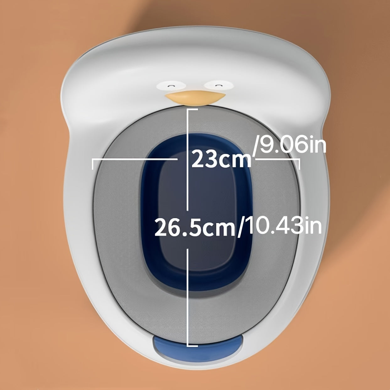 Bolalar uchun O'rdak Shaklidagi Kichik Tualet - Portativ, Tozalash Oson, Pushti yoki Ko'k Rangda Mavjud, Yosh Bolalar uchun Tualet O'rindig'i