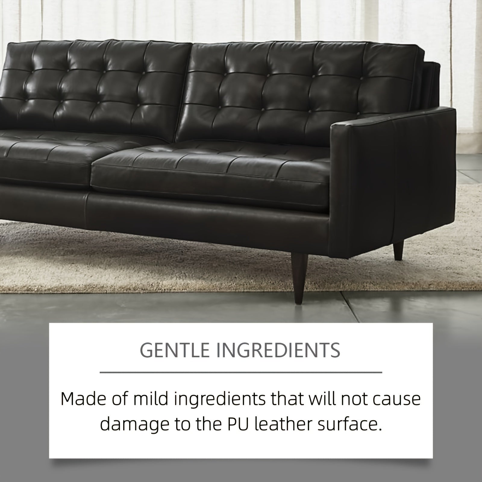Leather Cleaner and Conditioner Gel for Bags and Sofas, Residue-Free, Under 1L