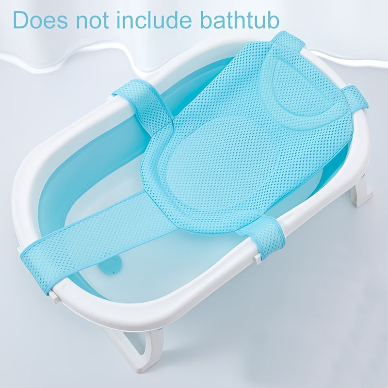 Bath Net with Non-Slip Mat for Bathtub Floating Bath Support