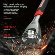 Multi-Functional Socket Wrench Set for Home and Car Repair, 52-in-1