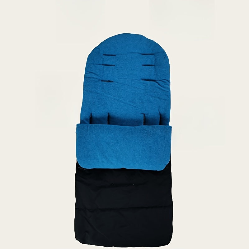 Youthful Stroller Foot Cover Waterproof Insulated for Autumn Winter Grey Blue