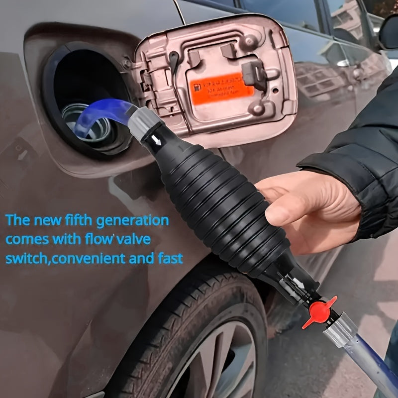 Manual Fuel Transfer Pump Siphon Pump for Gasoline Diesel Water