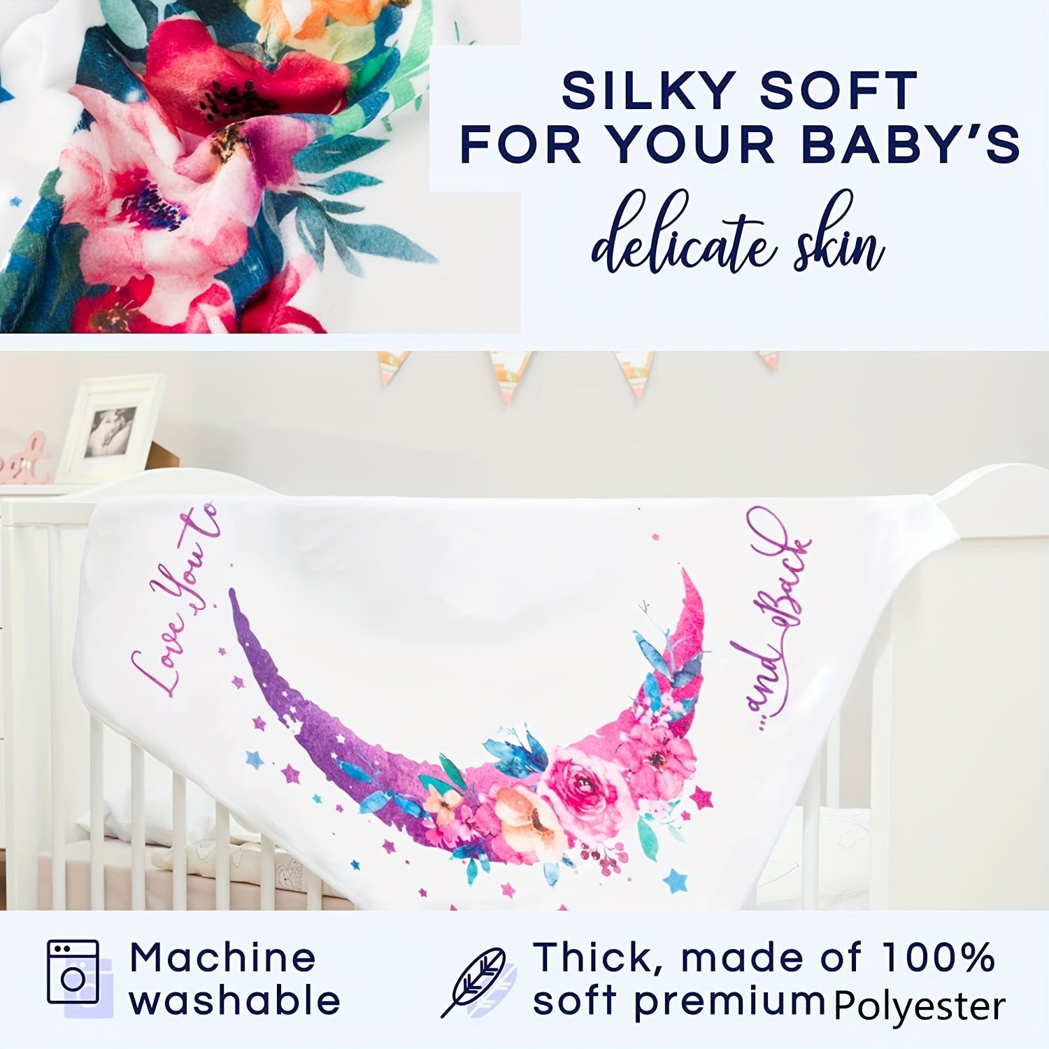 Kichkina qizlar uchun oylik kalendar to'shagi, katta suratga olish uchun bolalar to'shagi, yangi ota-onalar uchun