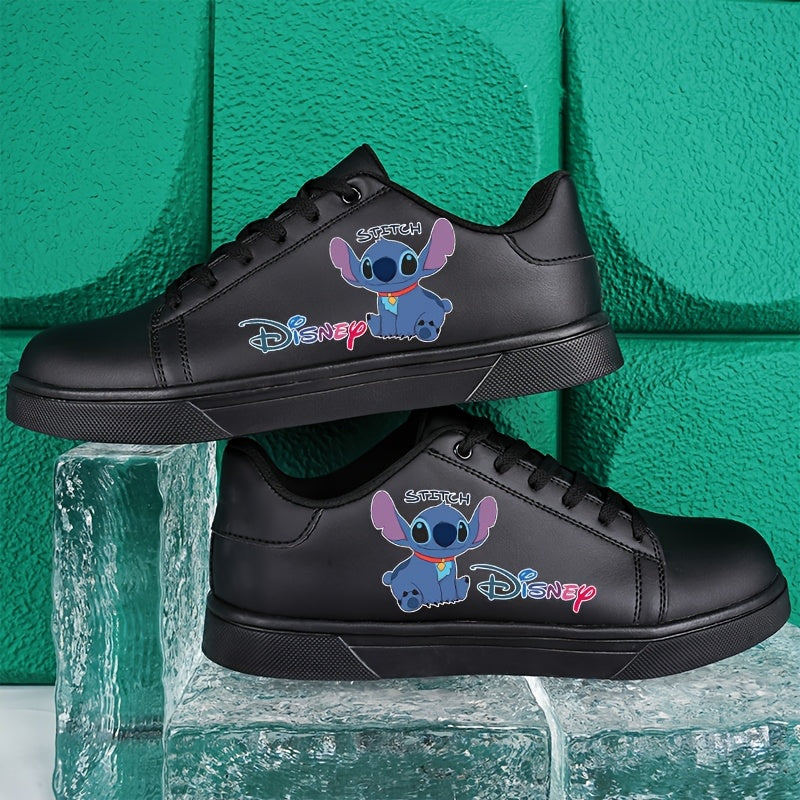 Unisex Black Breathable Casual Sneakers Soft Shock-Absorbing Outdoor Shoes