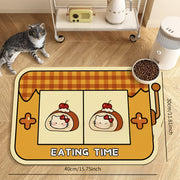 Waterproof Pet Feeding Mat for Cats and Dogs Durable Water-Resistant Scratch-Resistant Easy to Clean