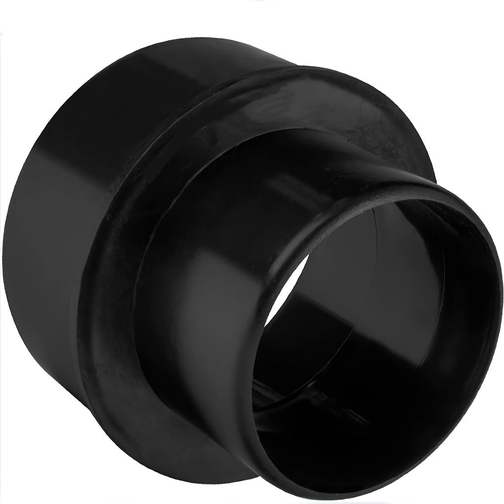 4-Inch to 3-Inch Pipe Reducer for Dust Collectors Plastic Transition Fitting