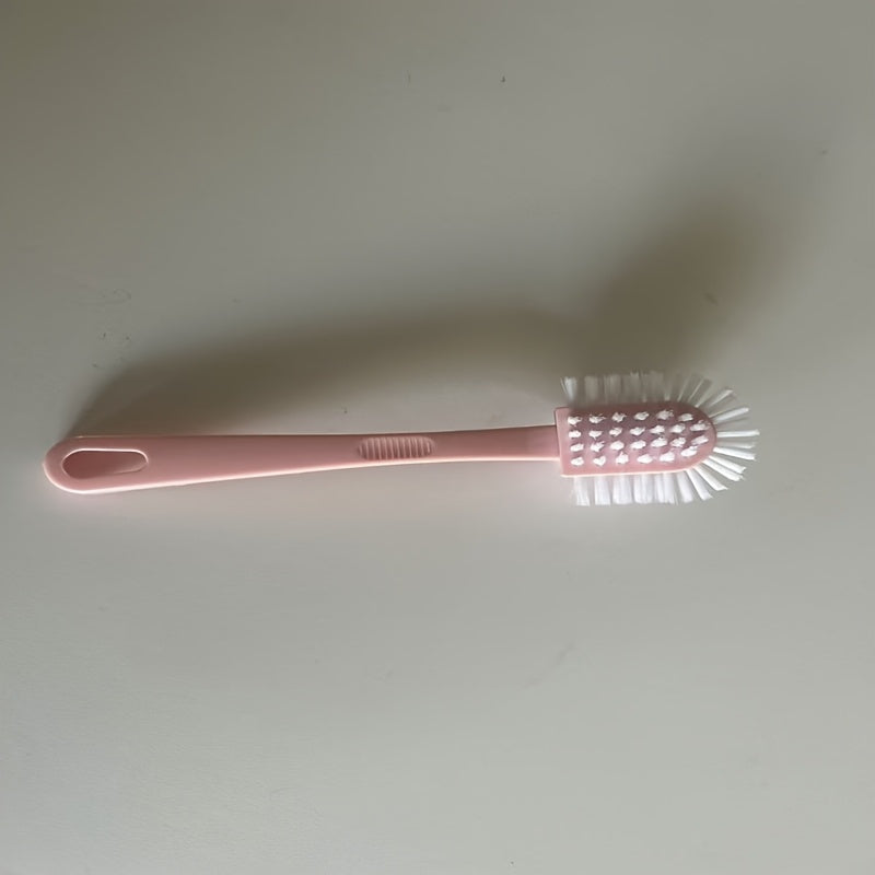 Multi-Use Cleaning Brush for Shoes Clothes Jewelry with Easy-Grip Handle