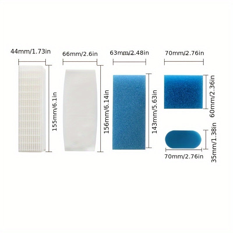 Thomas 787203 changyutgich uchun HEPA filtri Aquafilter Genius TWIN T1 T2 TT, qayta ishlatiladigan va batareyasiz