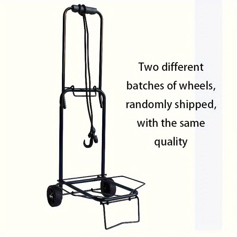 Yilni yig'iladigan konstruktsiyali portativ arava - 24,95 kg sig'im, xarid qilish, ko'chirish va sanoat ilovalari uchun juda mos keladi