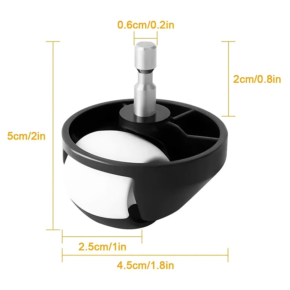 Silicone Replacement Wheels for Robot Vacuums, Non-Slip, Compatible with 500-900 Series