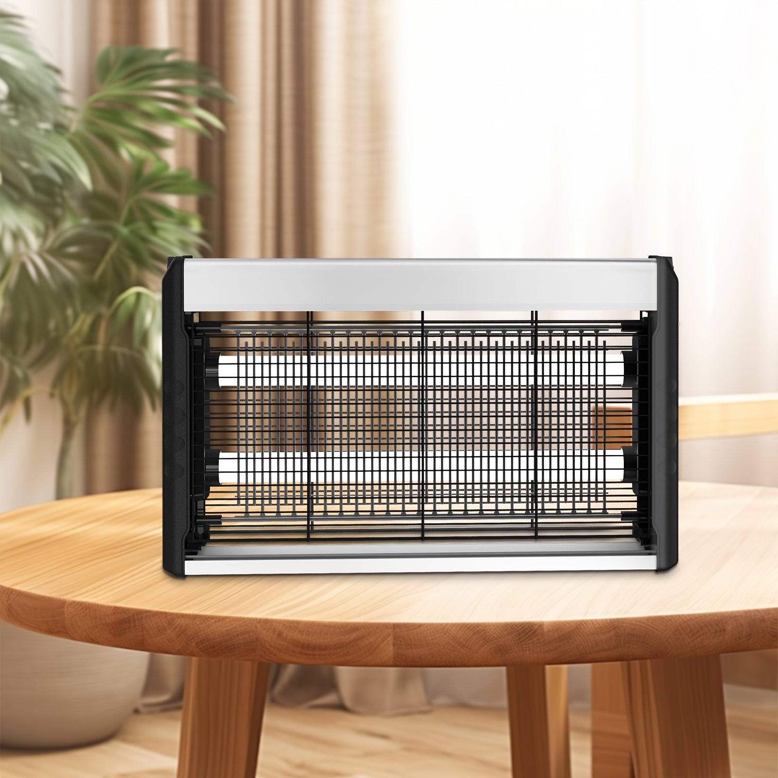 Сетевой настенный лампа-убийца насекомых с технологией синего света, идеальная для домашнего и коммерческого использования. Отлично подходит для ресторанов, гостиных, спален, кухонь и патио. Особенности