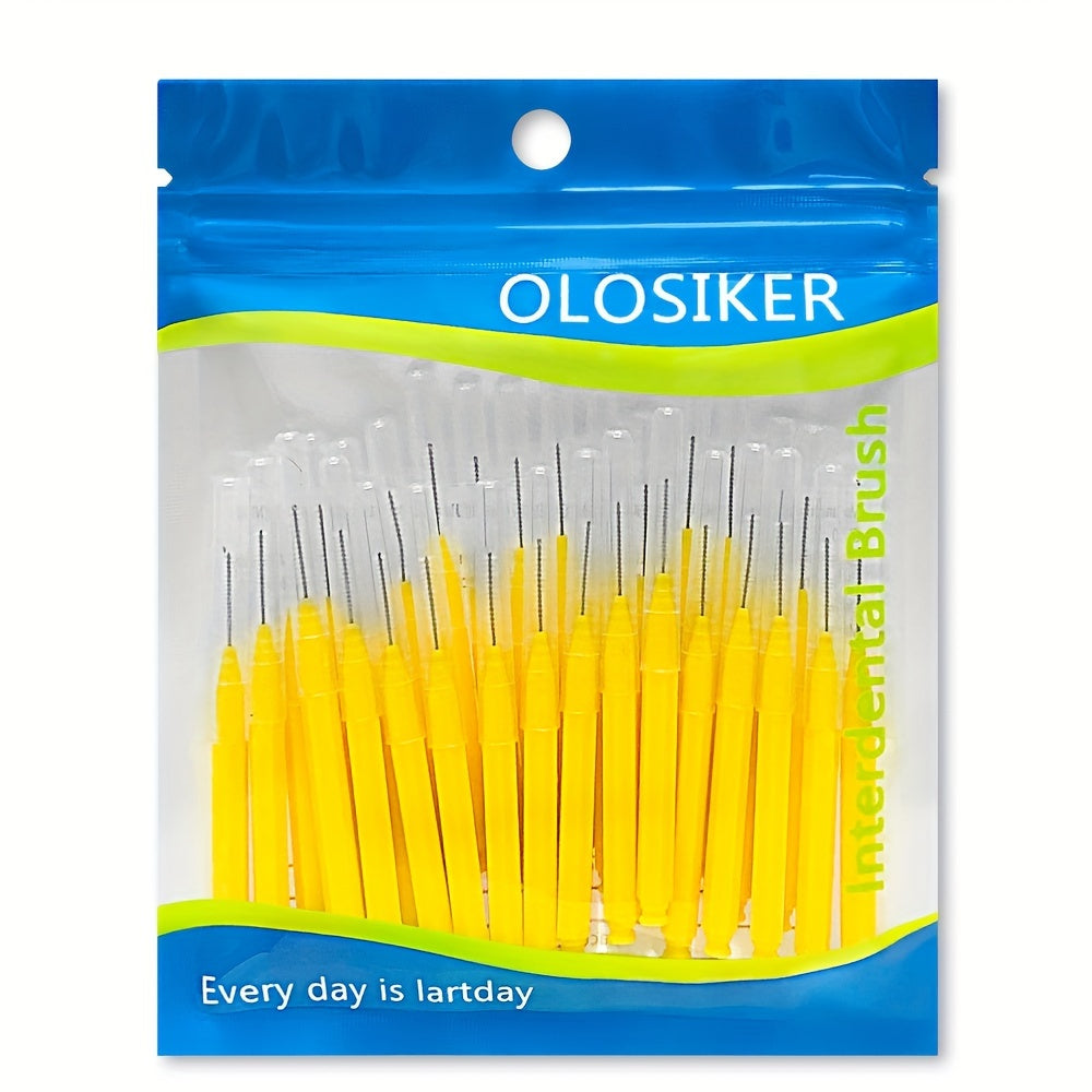 30 Pieces Interdental Brushes Deep Cleaning Dental Picks for Adults