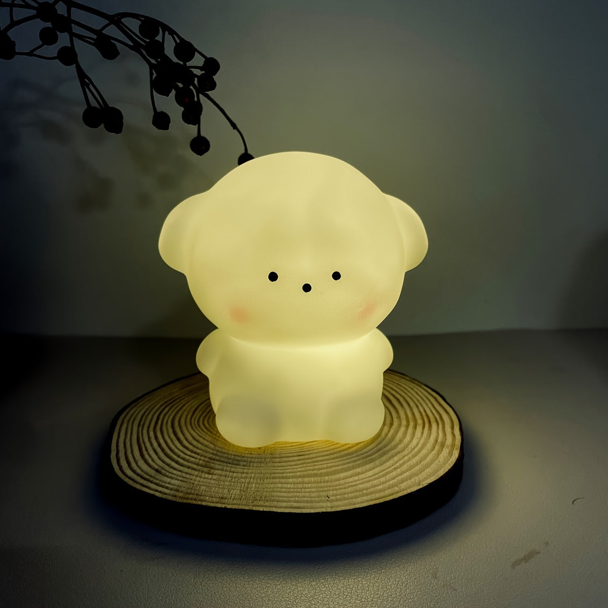 Luz LED divertida para perros, regalo para amigos y familiares en vacaciones y ocasiones especiales