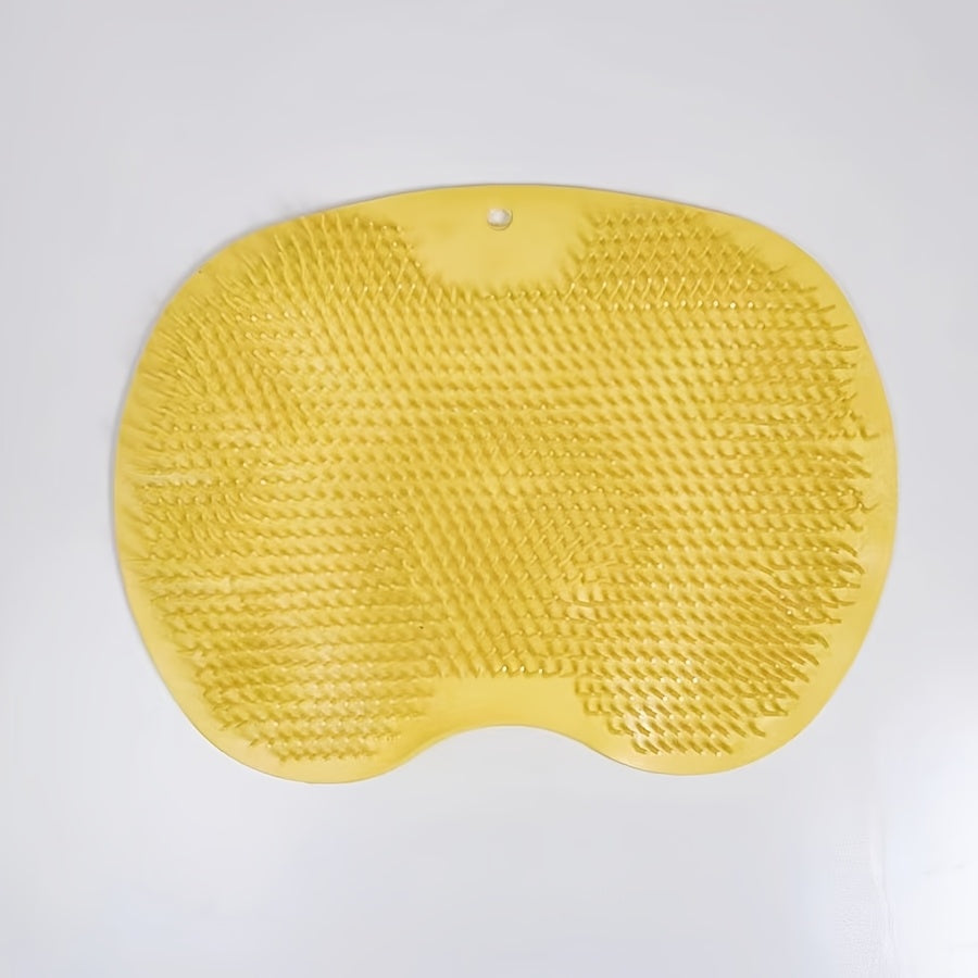 Exfoliante de pies y masajeador de silicona para exfoliar pies y relajar