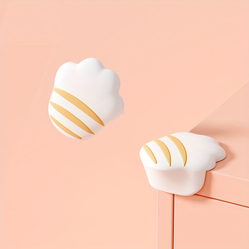 4 ta silikon burchak himoyachilari to'plami, bolalar va kichkintoylar uchun to'g'ri burchakli to'qnashuvdan himoya, zarbalarni oldini olish uchun xavfsizlik stikerlari