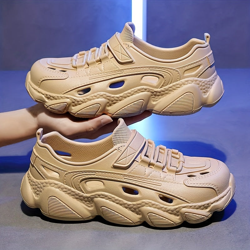 Women's EVA Clogs Non-Slip Breathable Water Shoes for Outdoor Activities Beige