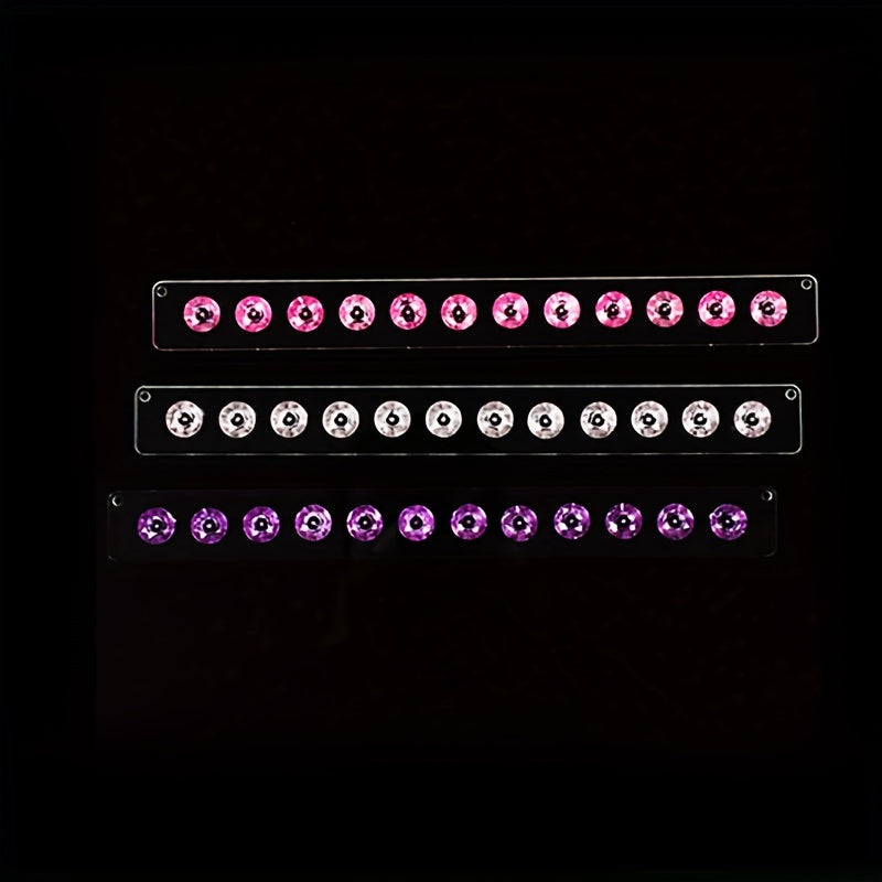 Acrylic Wall Mount Necklace Display Rack with Hooks for Jewelry Organization