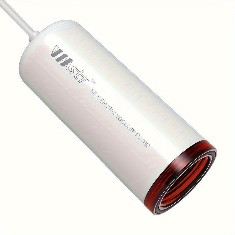 Portativ USB bilan quvvatlanadigan mini vakuum yopishtiruvchi kiyimlar va oziq-ovqatni uyda va sayohat paytida yangi holatda saqlaydi.