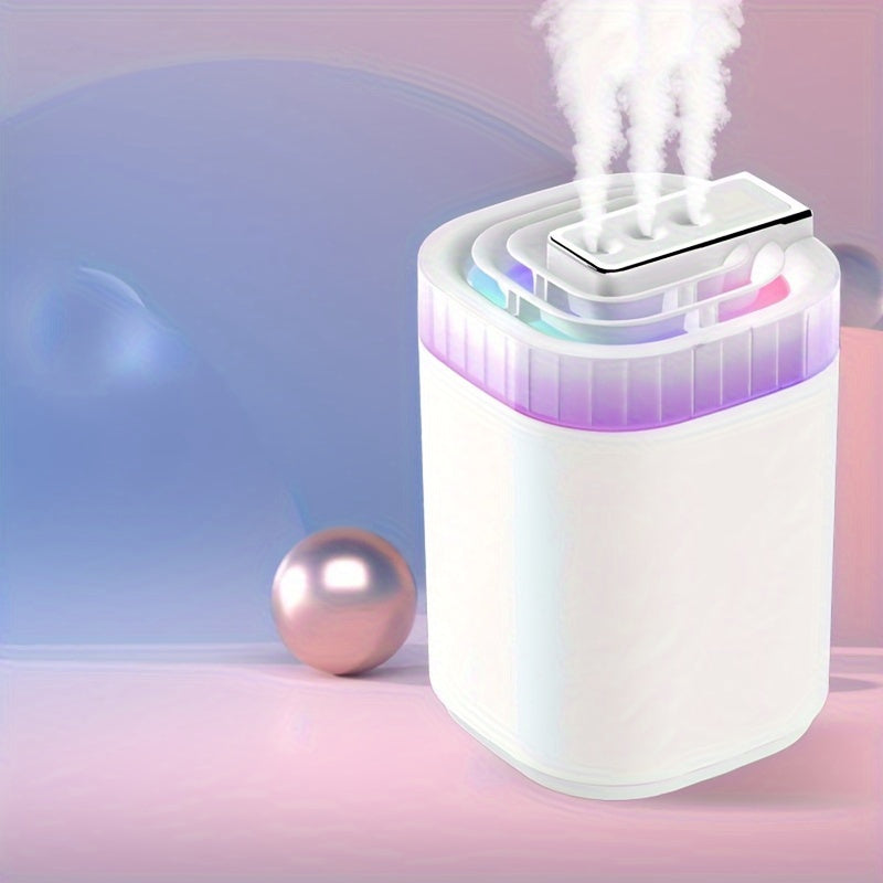 Large Capacity Ultrasonic Humidifier Silent Nightlight USB Powered for 21-30㎡