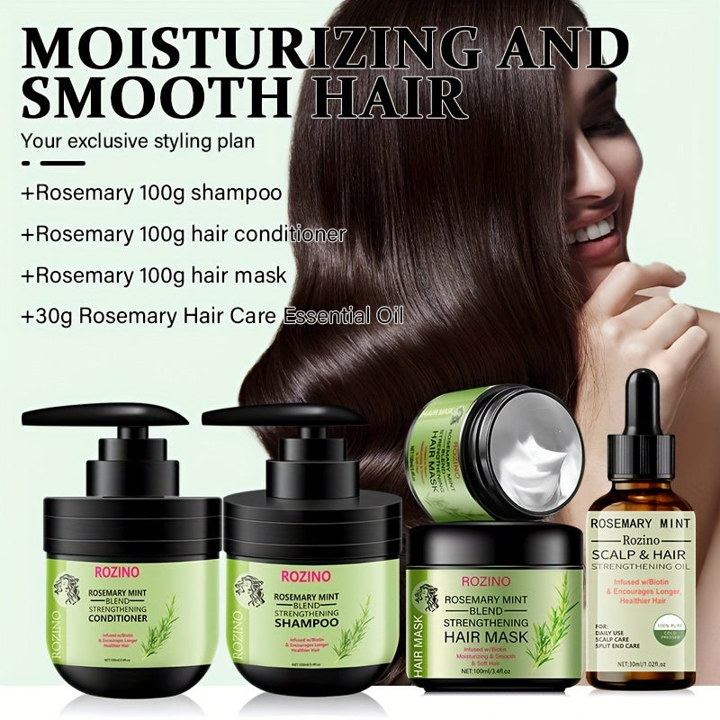 Unisex Rosemary Hair Care Set for Normal Hair Gentle Clean Valentine's Day Limited Edition