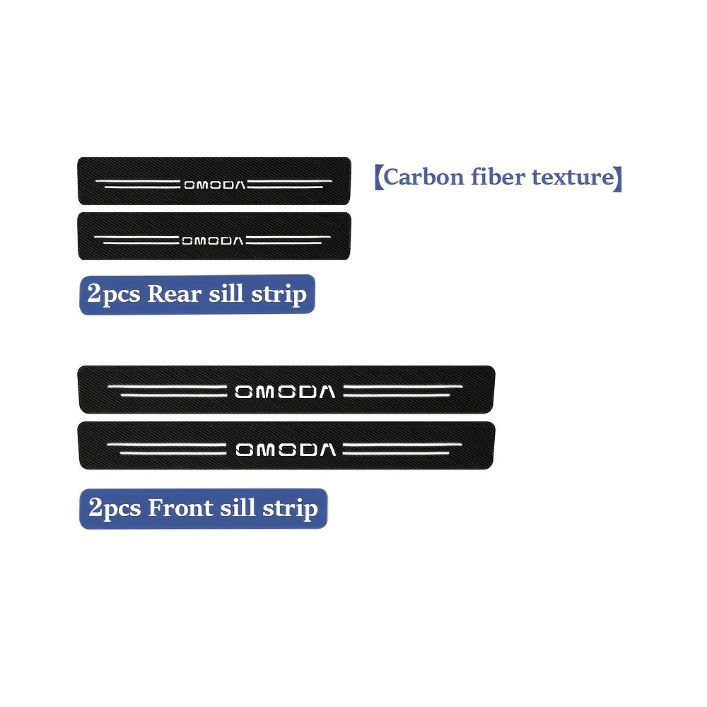 Car Sill Protector Sticker Welcome Pedal Guard for SUV Car Door Edge Strip
