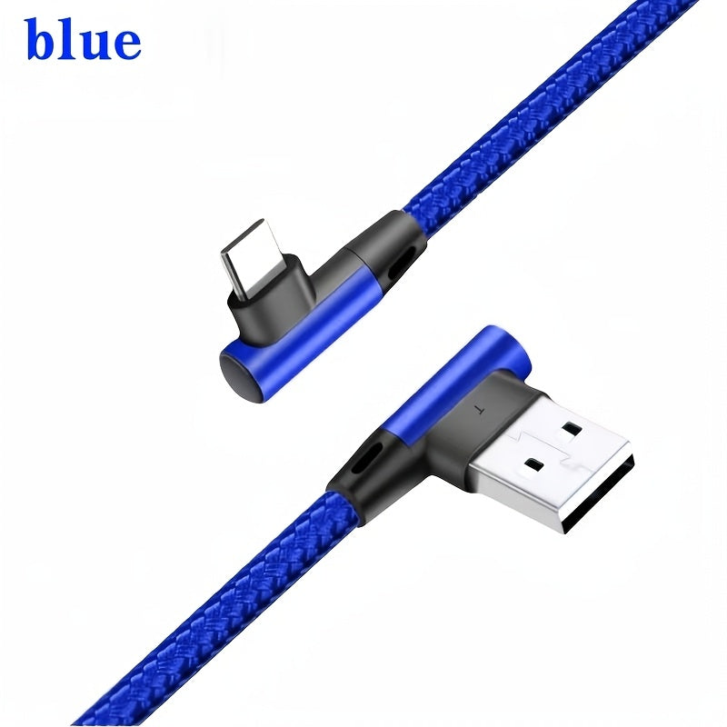 Nylon USB C Charging Cable 3 Pack 3.3ft 6.6ft 9.9ft Fast Charging Compatible with iPhone Samsung Pixel Switch