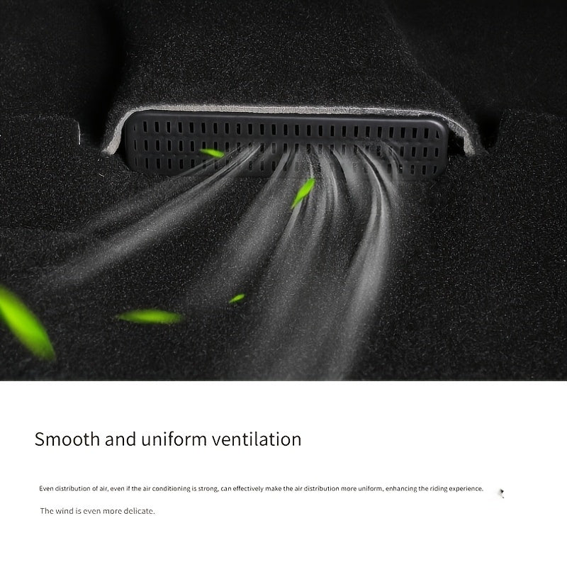 Rear Air Vent Guard for Car Interior Anti-Clogging Accessory