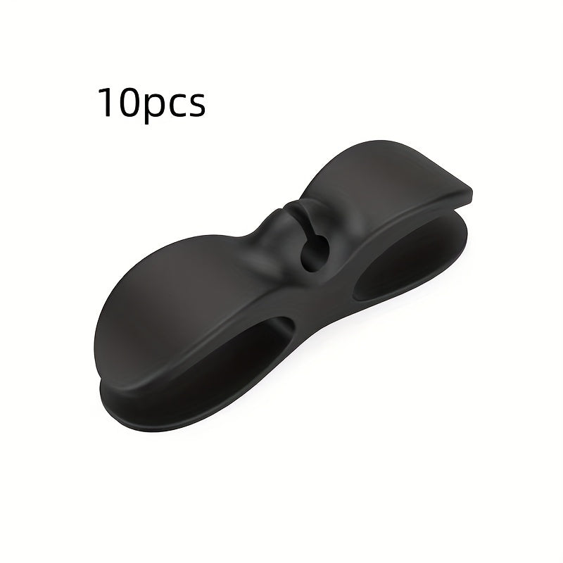Plastic Cable Clips for Organizing Cords, Small Appliance Cord Management Pack