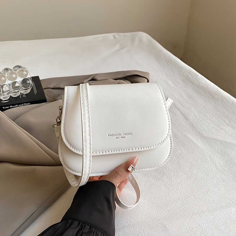 Мини-сумка-почтовик с регулируемым ремнем и квадратным отверстием