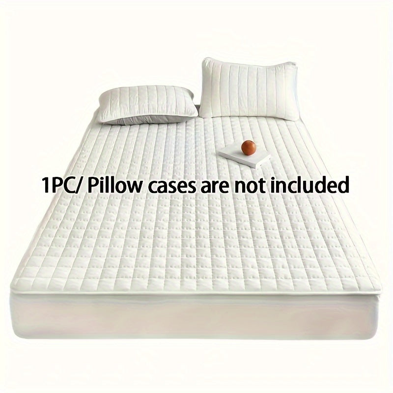 Suv o'tkazmaydigan matras himoyachisi - Yumshoq, qulay va tikuvli - Qattiq kulrang rang - Mashinada yuvish mumkin - Yotoqxona, mehmonxona, mehmonxona, kvartira yoki maktab uchun ideal