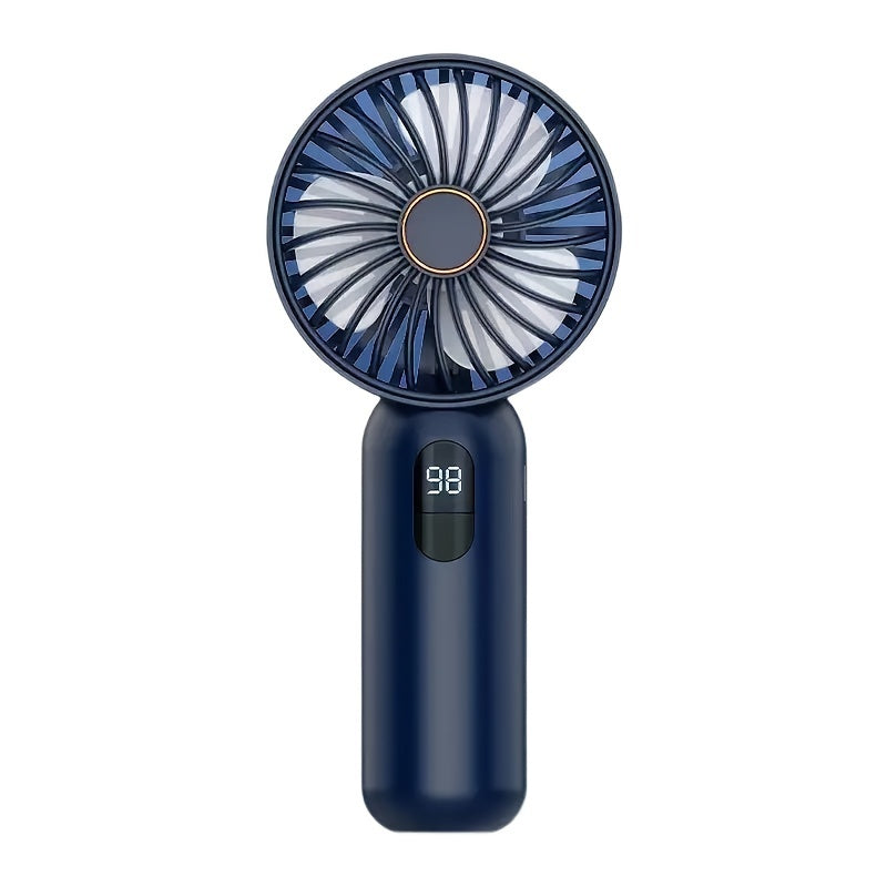Mini Handheld Fan USB Rechargeable Portable Silent Durable for Office Outdoor Camping