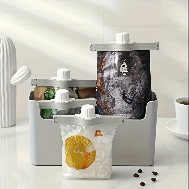 3 oshxona kliplari oziq-ovqat paketlarini yopish, namlikka chidamli yopish, shirinliklar yoki sut kukuni uchun dozali yopish uchun