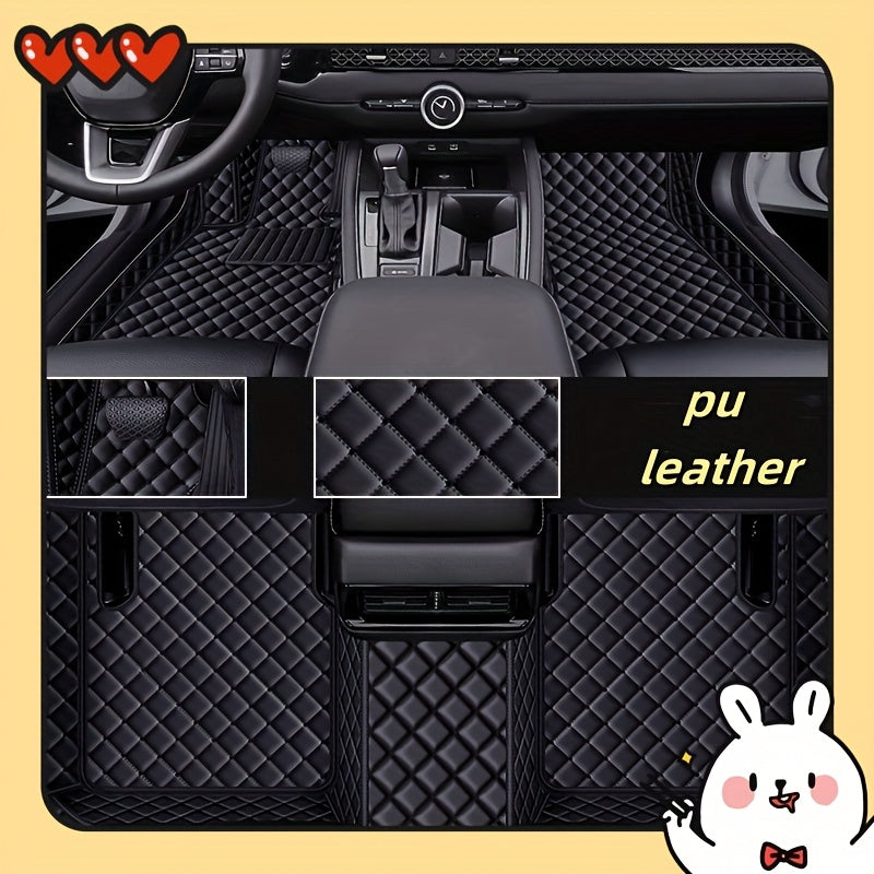 Rangli PU charmashiq avtomobil podalniki matolari sedan uchun suv o'tkazmaydigan changga qarshi chizishga qarshi qattiqlik