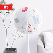 Cubierta protectora redonda impermeable para ventilador, protege el ventilador de polvo y suciedad