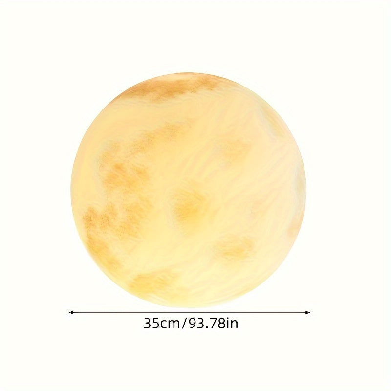 Luces de luna LED alimentadas por energía solar para jardín exterior patio con control remoto