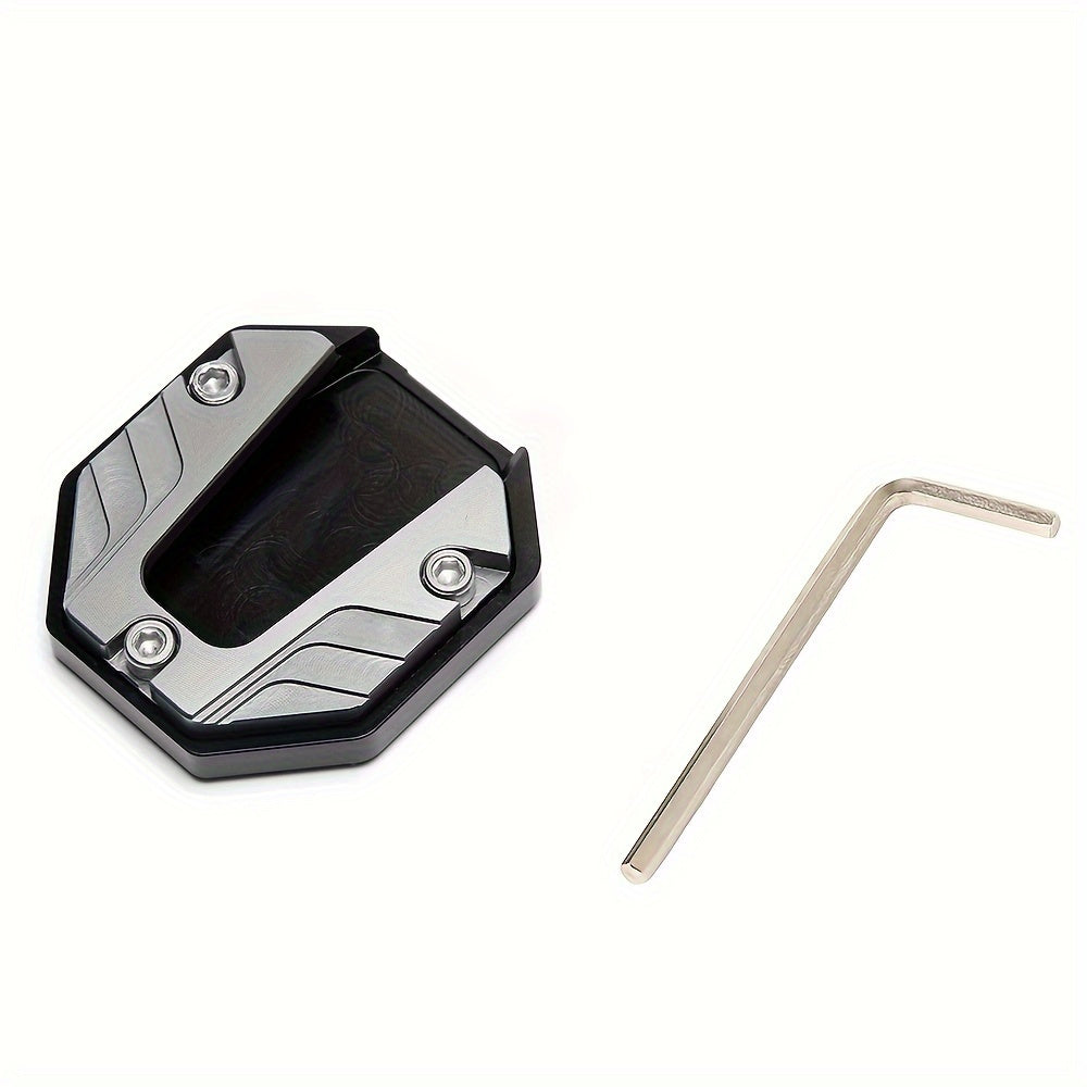 Motorcycle Support Paddle Non-Slip Side Support Pad for Stability and Comfort