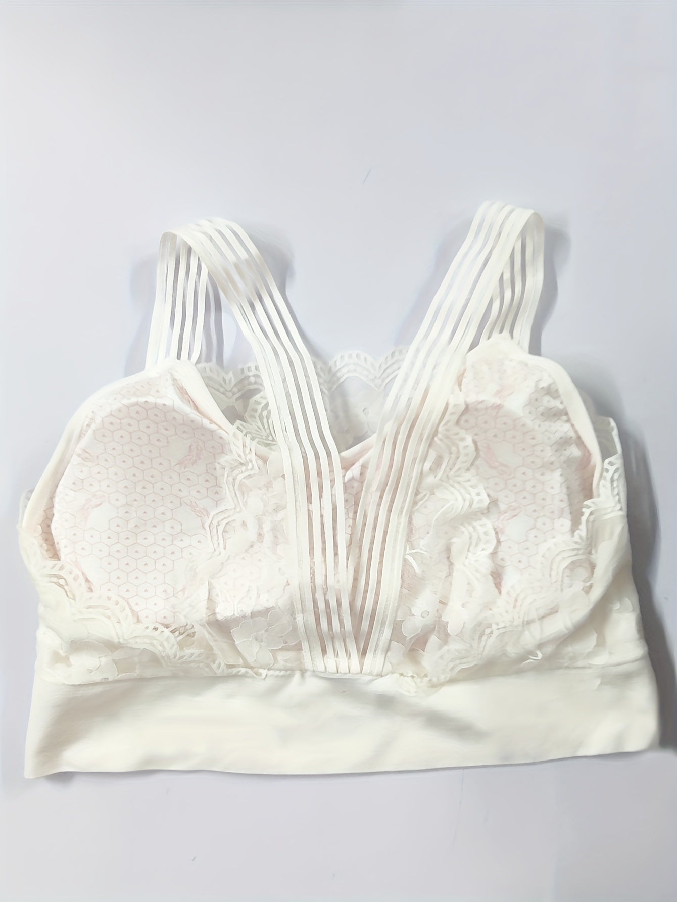 Women's Lace Padded Bra Breathable Comfortable Underwear