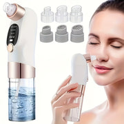 Removedor de puntos negros recargable por USB con circulación de agua y boquillas intercambiables