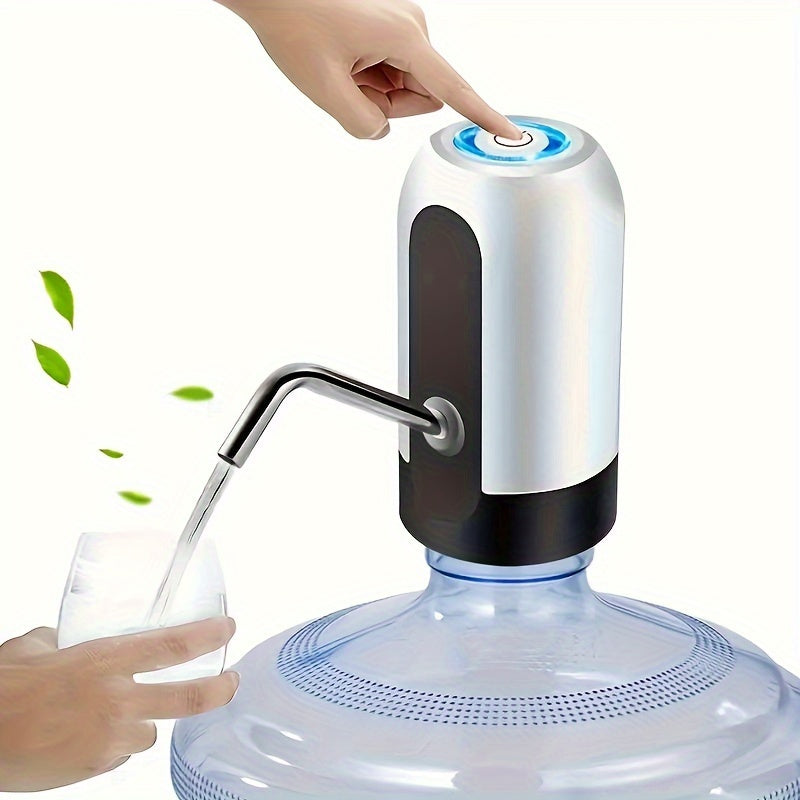 Electric Water Dispenser for 11.36-18.93 L Bottles USB Rechargeable Portable Camping Pump