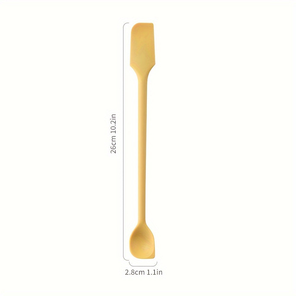 Stainless Steel Dual-Purpose Jam Scraper Spoon Kitchen Utensil