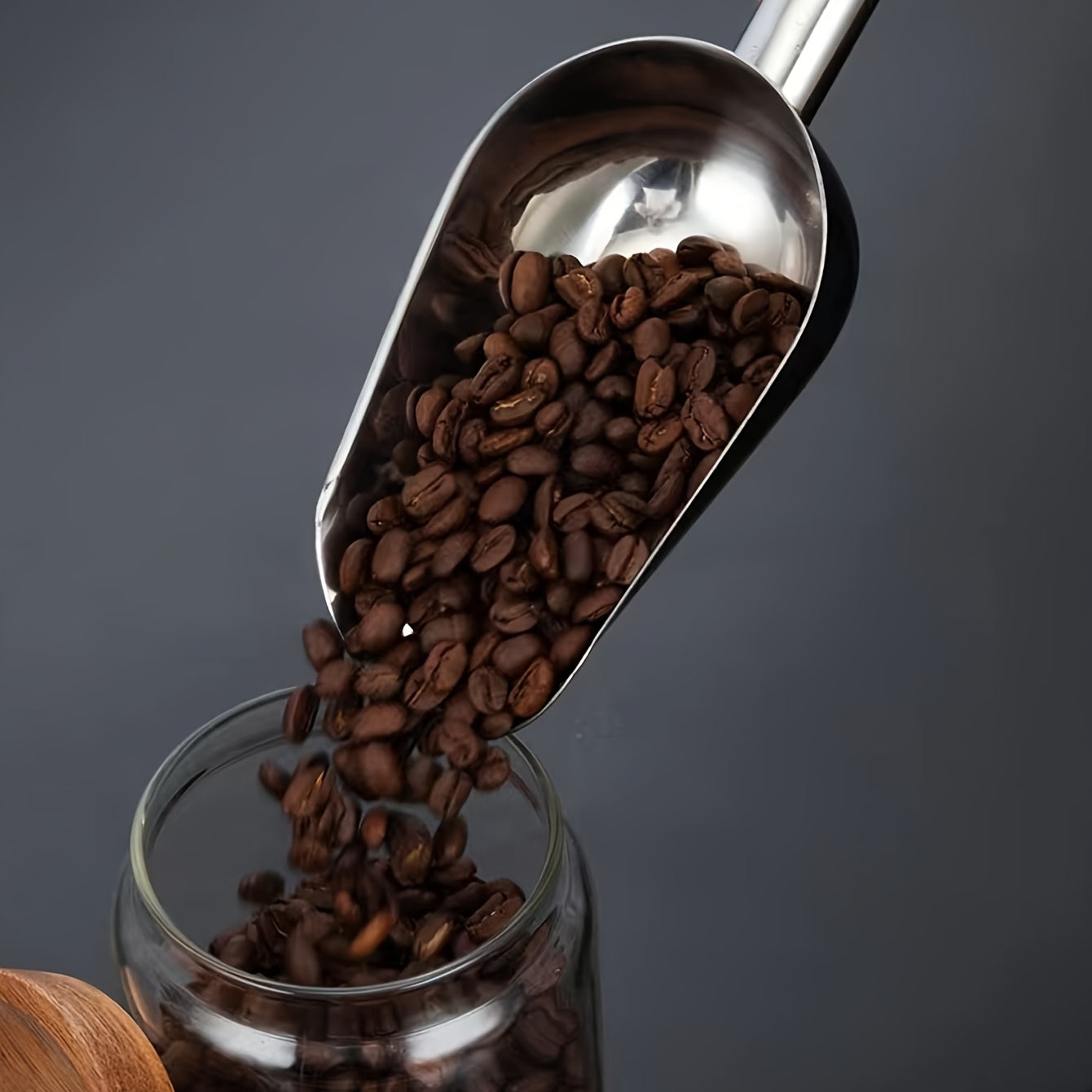 Stainless Steel Ice Scoop for Kitchen Utility, Ice, Coffee, Flour, Candy