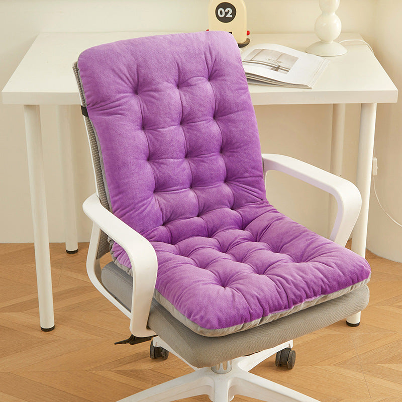 Ergonomic Polyester Chair Cushion for Office and Home Support